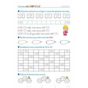 Matemáticas comprensivas. Números 6 2