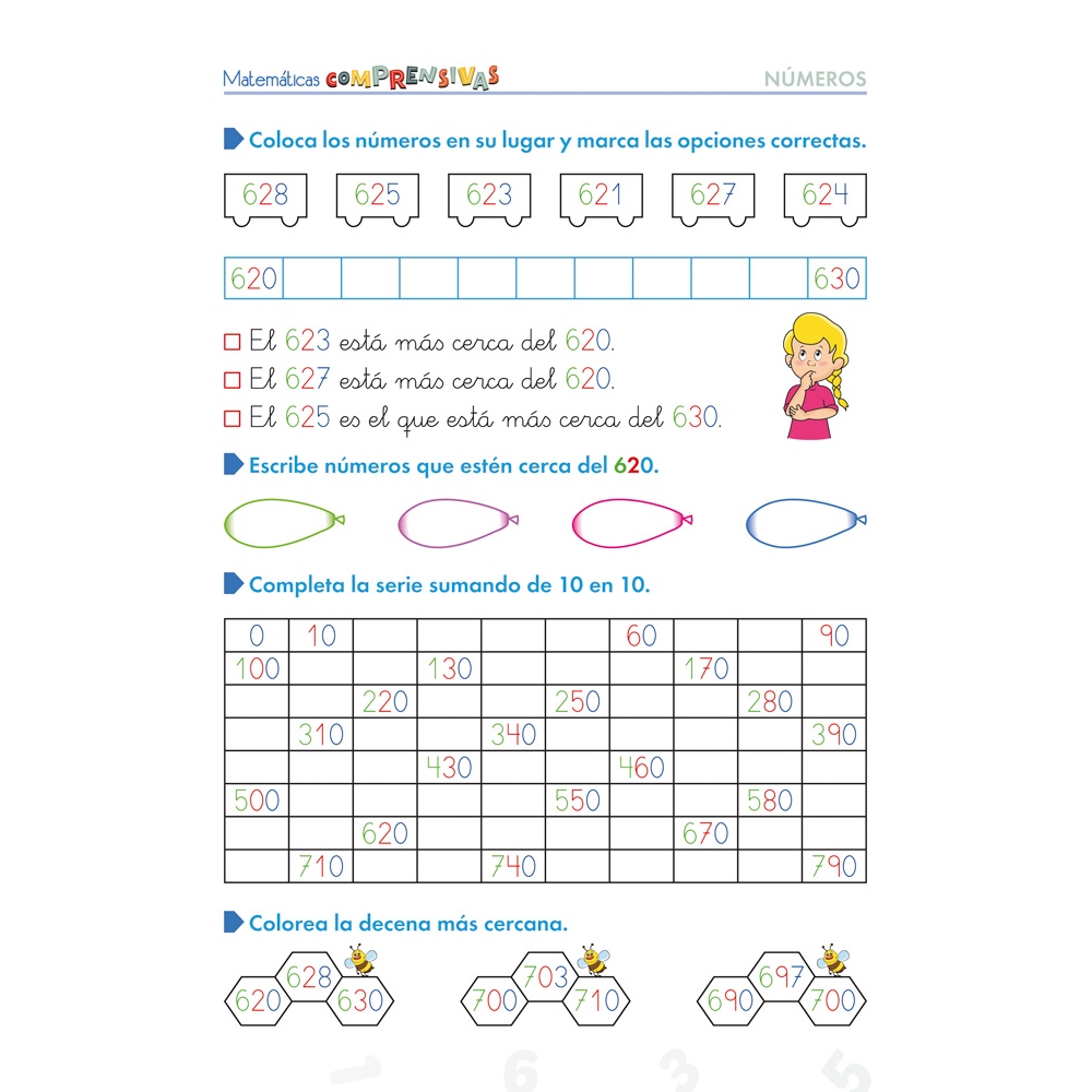 Matemáticas comprensivas. Números 6