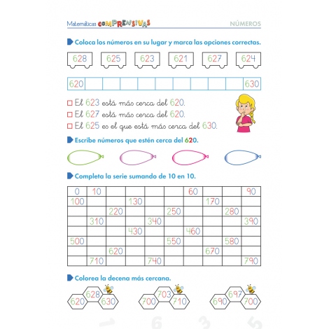 Matemáticas comprensivas. Números 6
