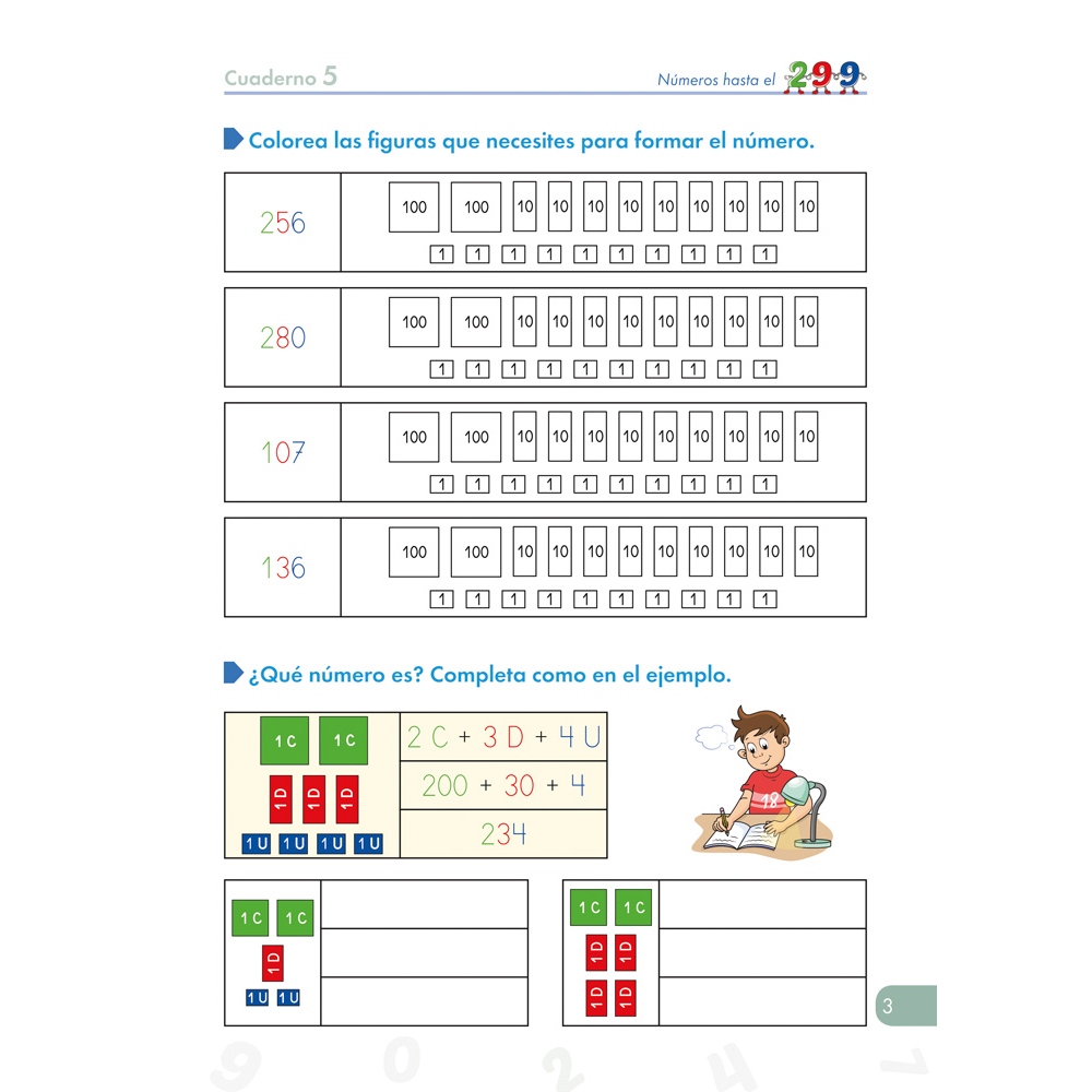 Matemáticas comprensivas. Números 5
