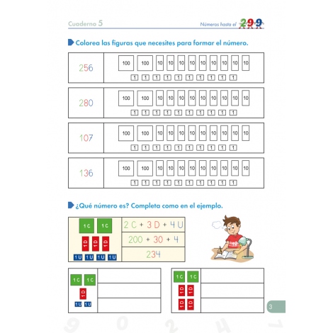 Matemáticas comprensivas. Números 5
