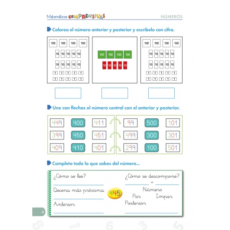 Matemáticas comprensivas. Números 5