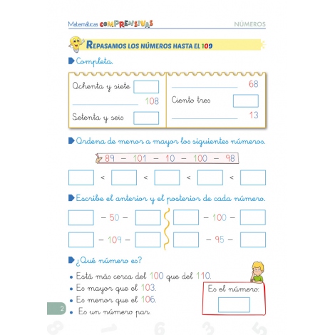 Matemáticas comprensivas. Números 4