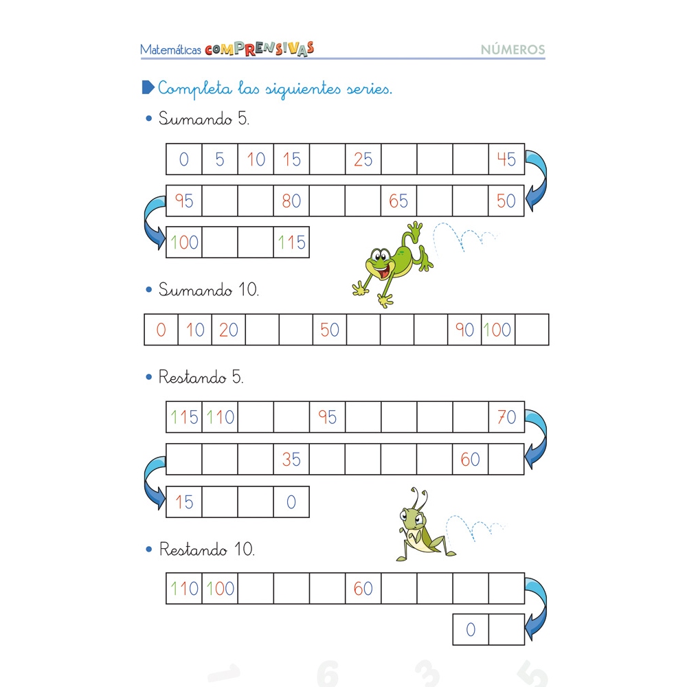 Matemáticas comprensivas. Números 4