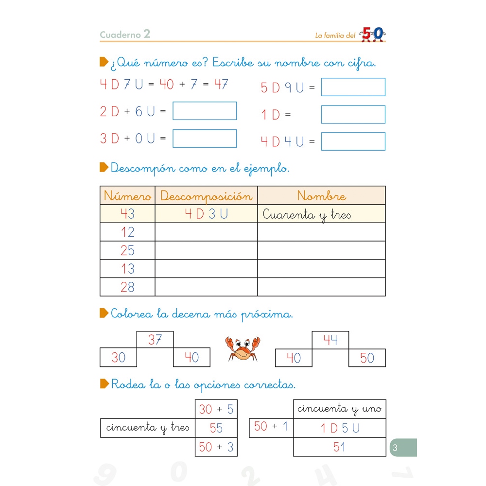 Matemáticas comprensivas. Números 2