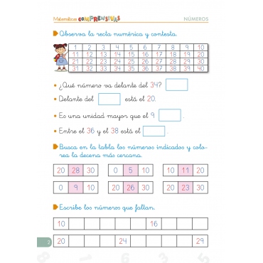 Matemáticas comprensivas. Números 2 2