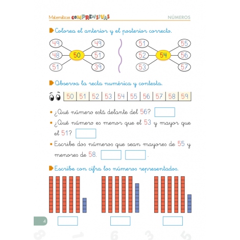 Matemáticas comprensivas. Números 2