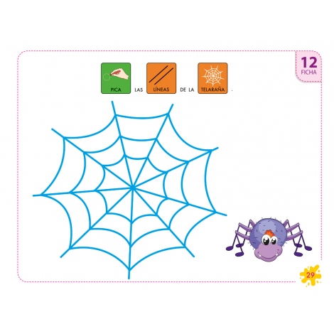 Pictocuaderno de grafomotricidad 3: Picado, rasgado y recortado grafomotor