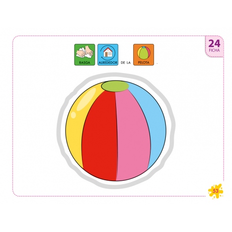 Pictocuaderno de grafomotricidad 3: Picado, rasgado y recortado grafomotor