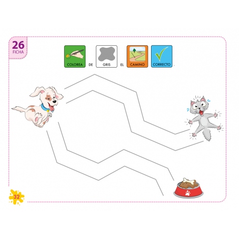 Pictocuaderno de grafomotricidad 2: Reseguido de caminos y figuras II Pictocuaderno de grafomotricidad 2: Reseguido de caminos y figuras II