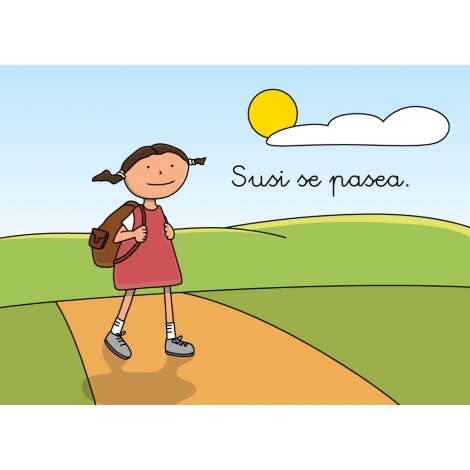 Las aventuras de Susi y Pepo · Colección Letra a letra. Bloque 1: Primeros pasos. Letras s, p