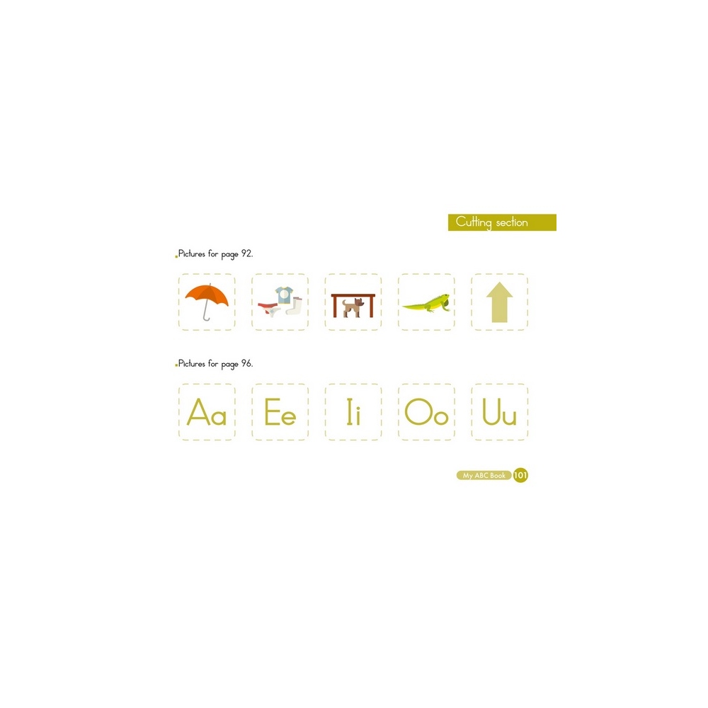 My ABC Book 1: Pre-reading and pre-writing