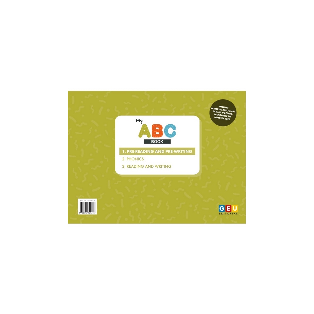 My ABC Book 1: Pre-reading and pre-writing