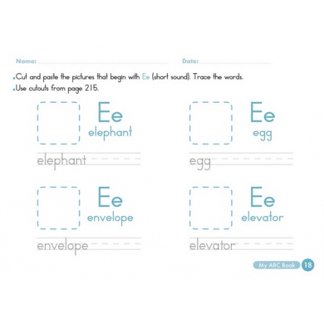 My ABC Book 3: Reading and writing