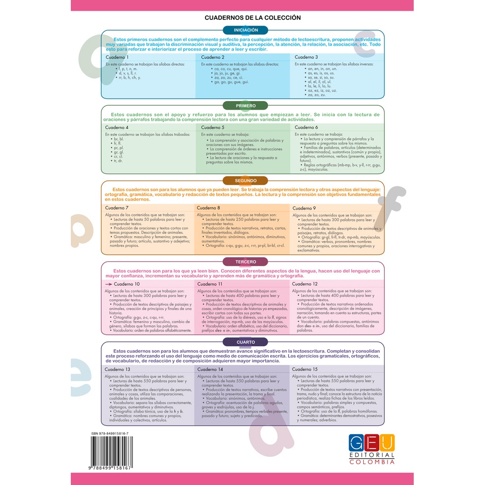 Pack 3º Lecturas Comprensivas