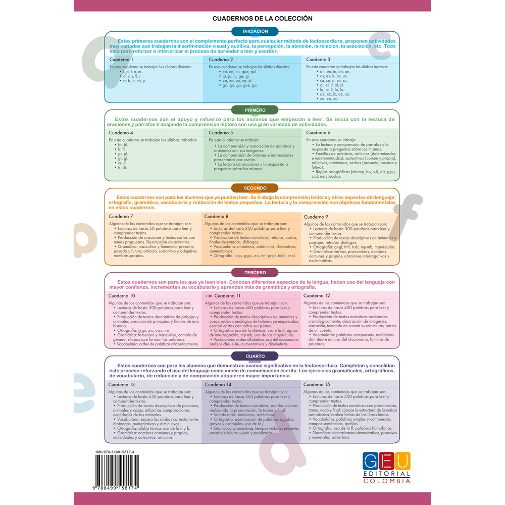 Pack 3º Lecturas Comprensivas