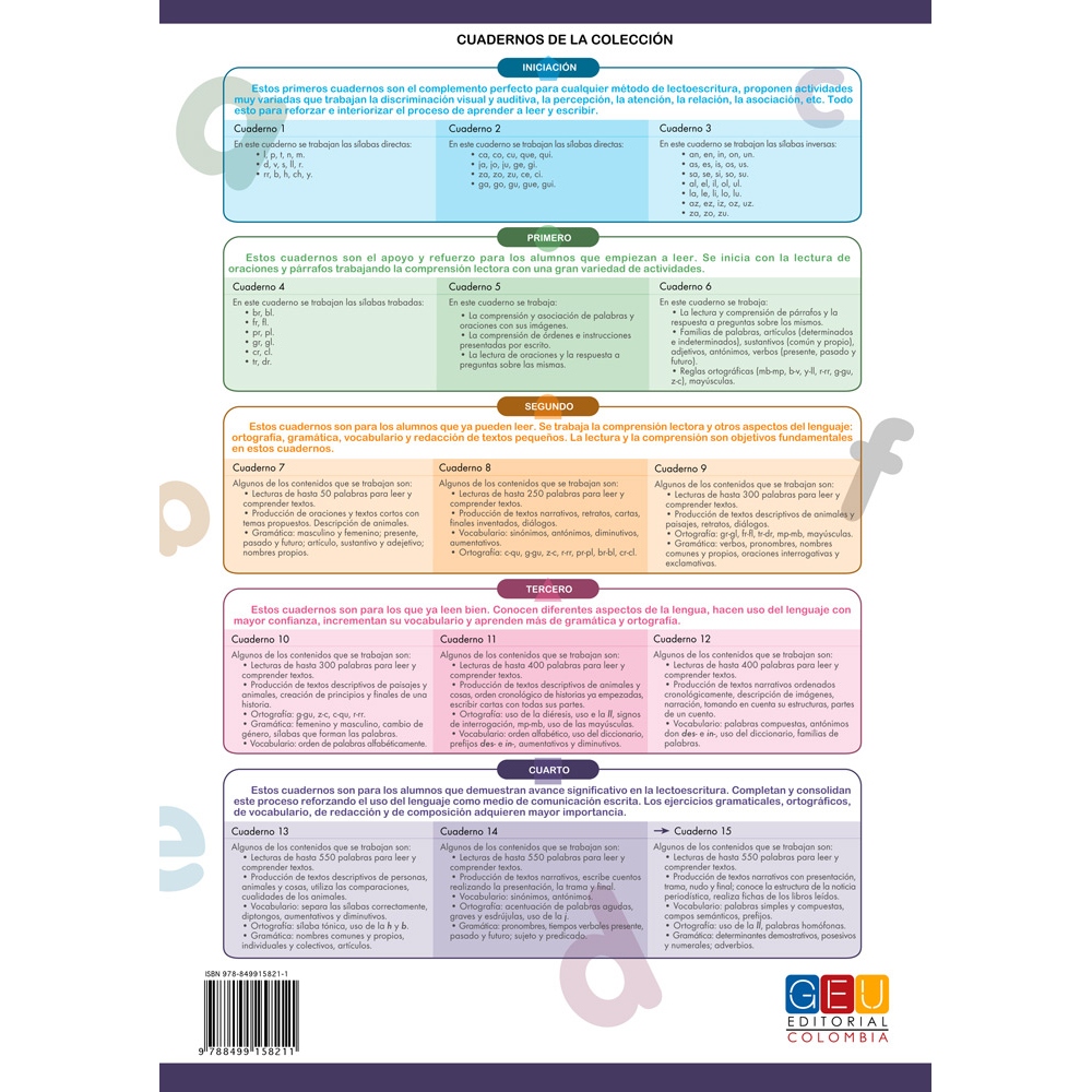 Pack 4º Lecturas Comprensivas