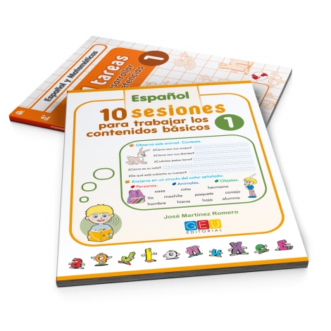 Pack 1º Español y Matemáticas