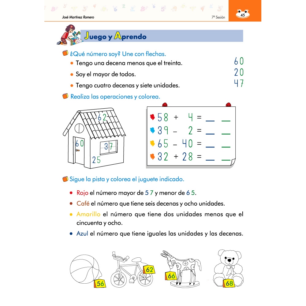 Pack 1º Español y Matemáticas
