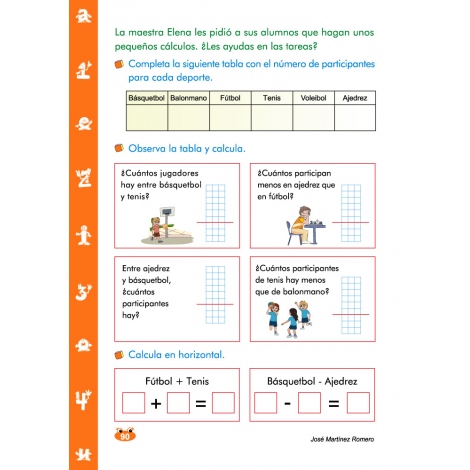 Pack 1º Español y Matemáticas