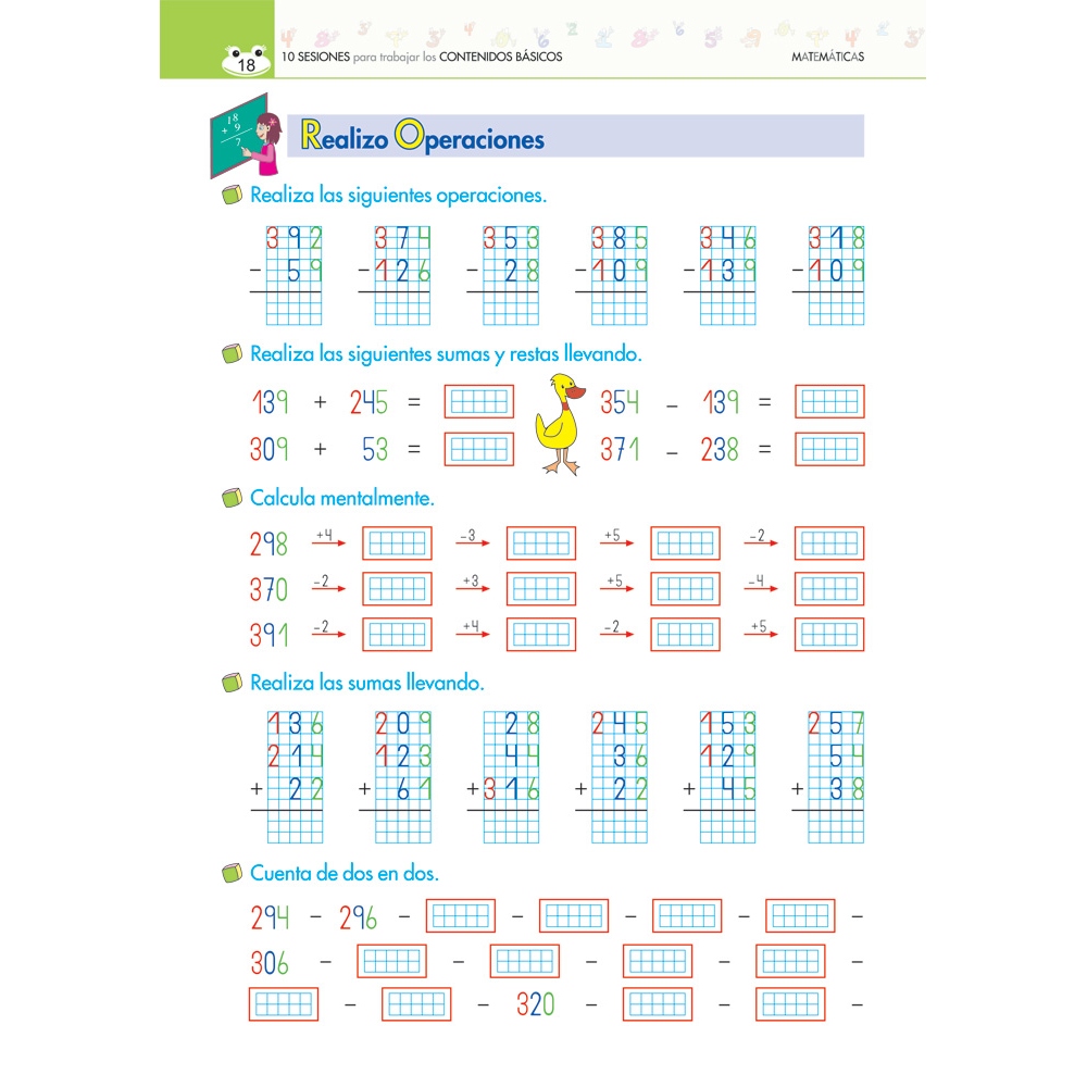 Pack 2º Español y Matemáticas