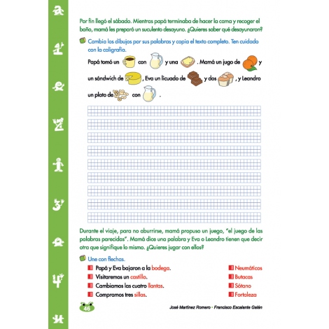 Pack 2º Español y Matemáticas