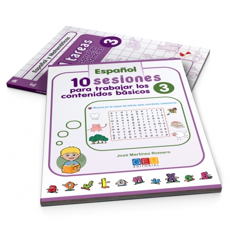 Pack 3º Español y Matemáticas