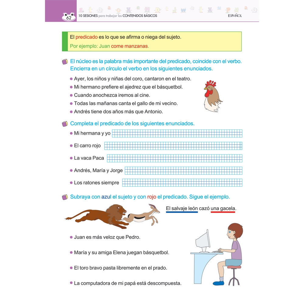 Pack 3º Español y Matemáticas