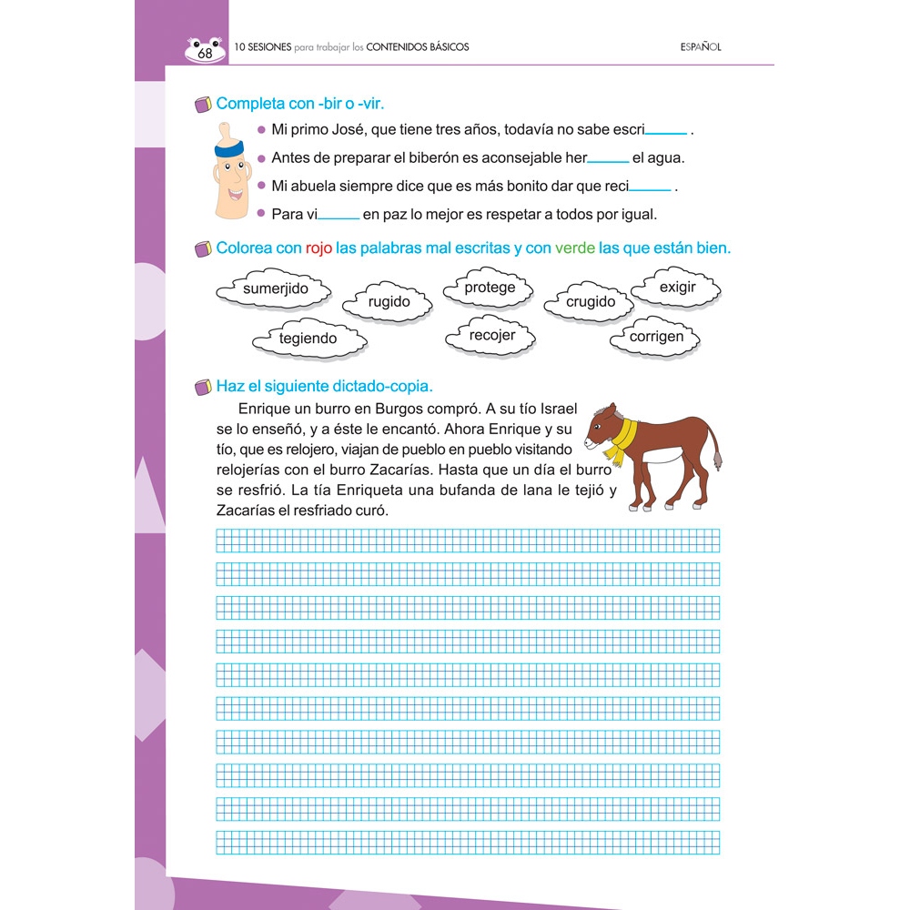 Pack 3º Español y Matemáticas