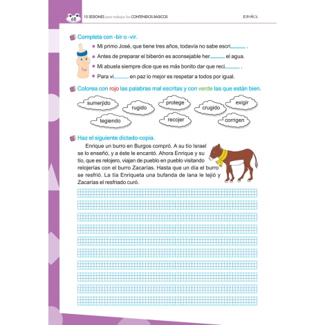 Pack 3º Español y Matemáticas