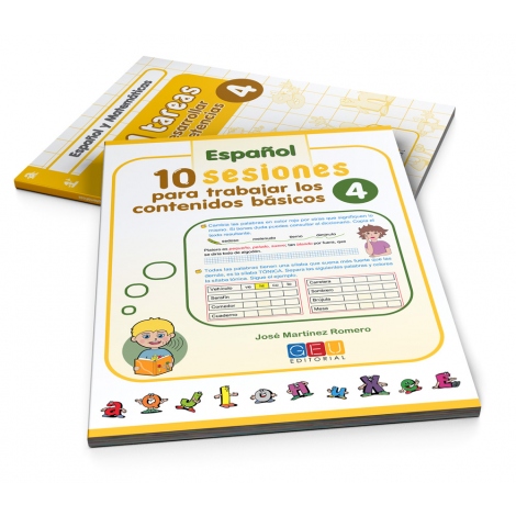 Pack 4º Español y Matemáticas