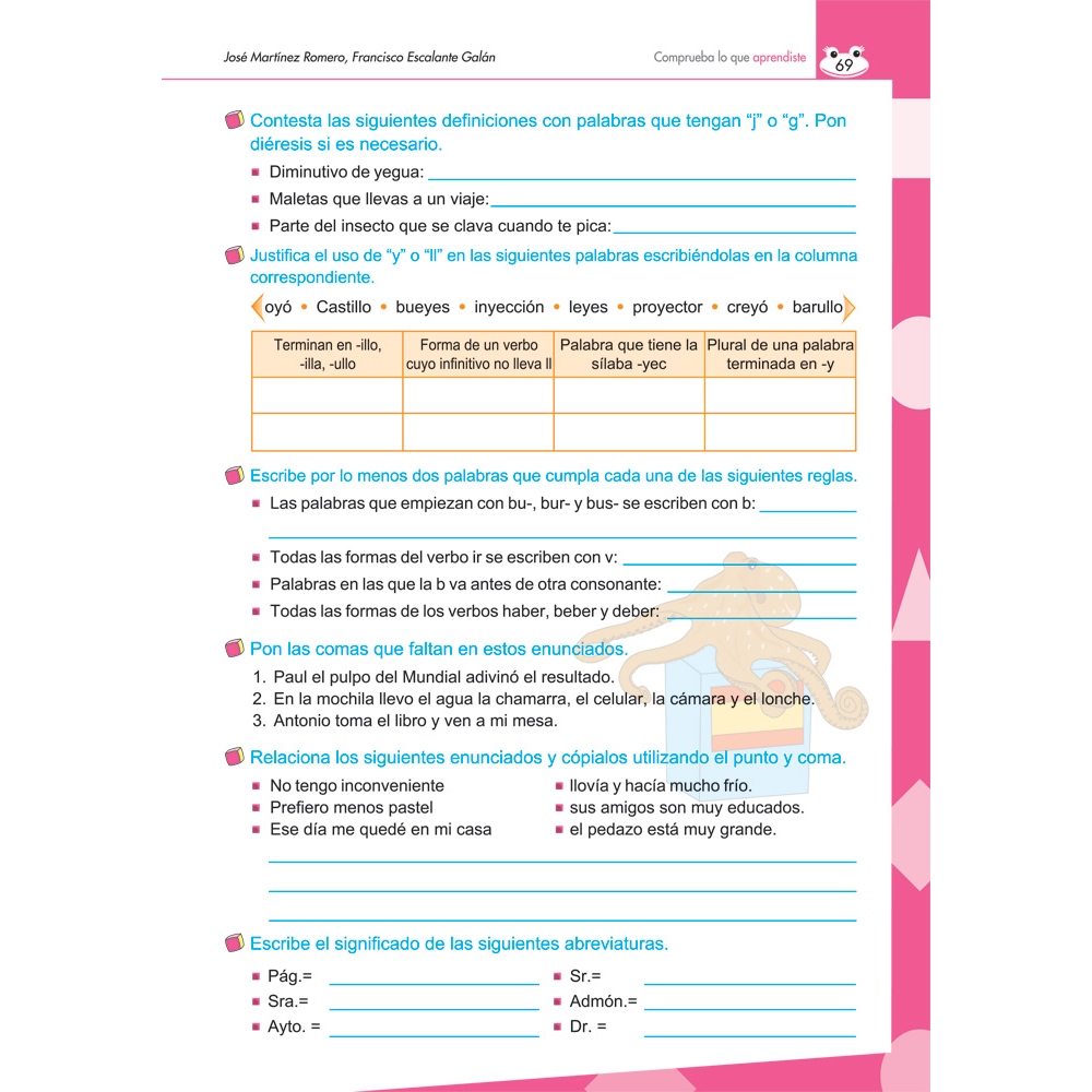 Pack 5º Español y Matemáticas