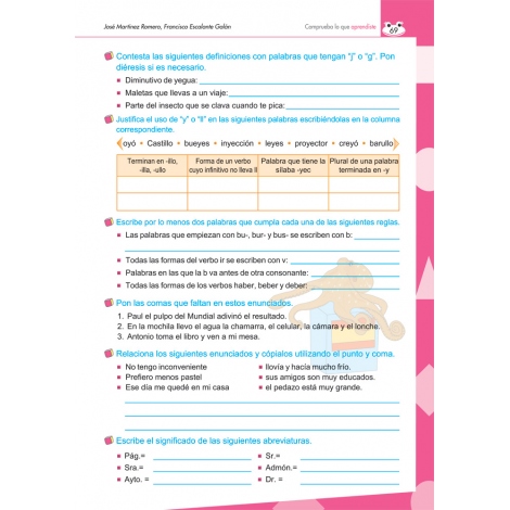 Pack 5º Español y Matemáticas