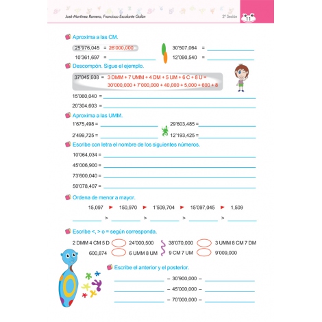 Pack 5º Español y Matemáticas