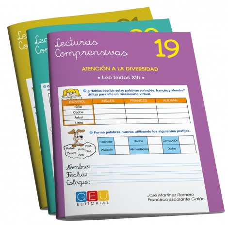 Pack 6º Lecturas Comprensivas
