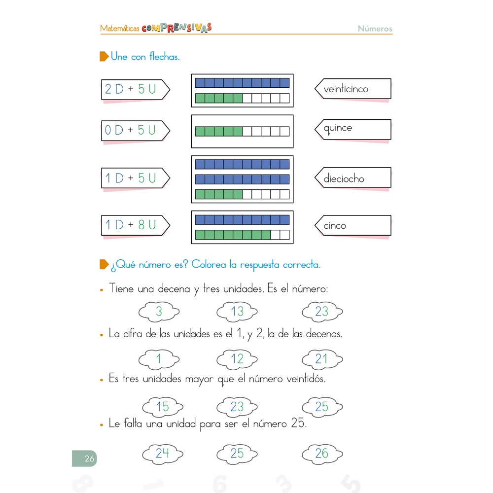 Pack 1º Matemáticas (Números)