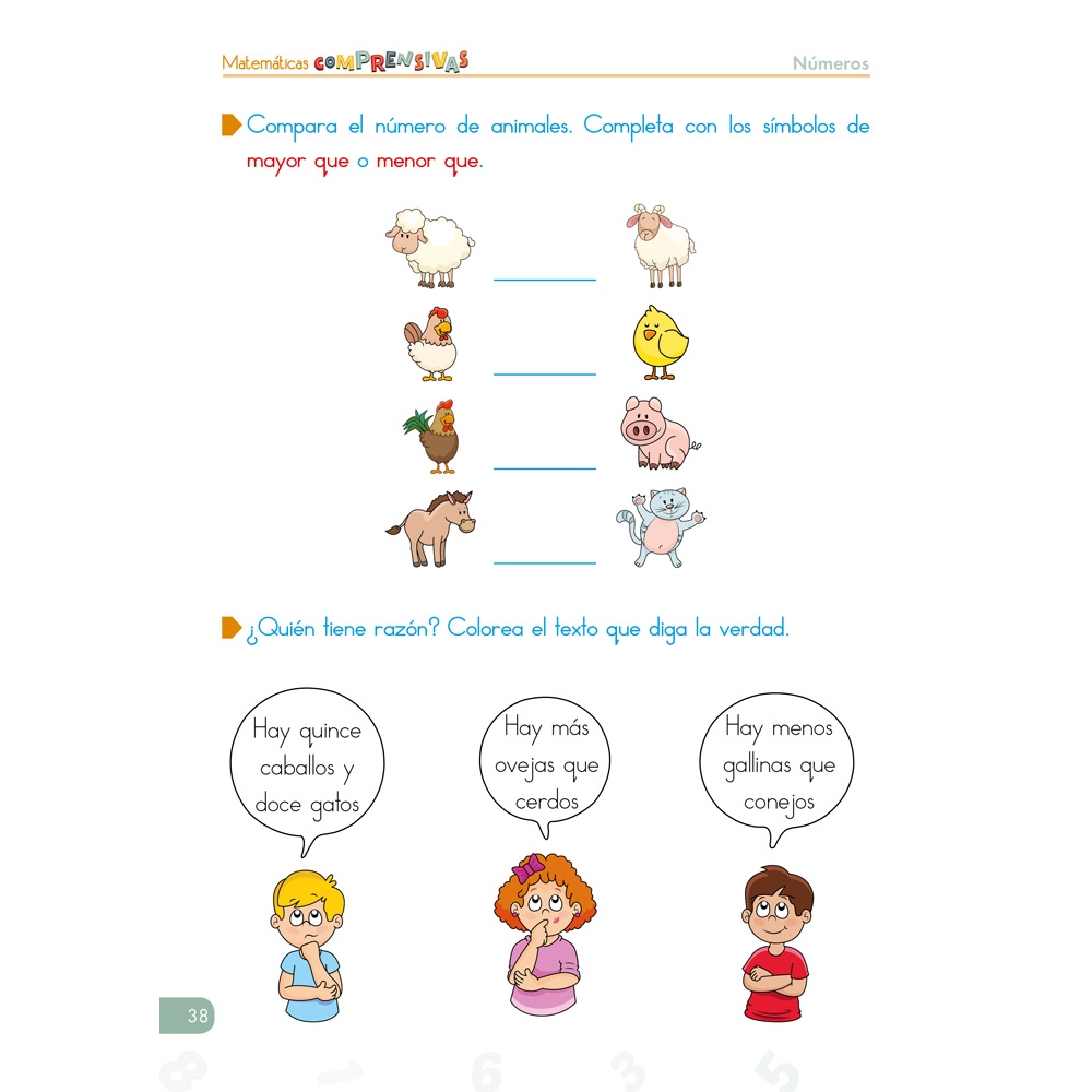 Pack 1º Matemáticas (Números)