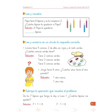 Pack 1º Matemáticas (Cálculo)