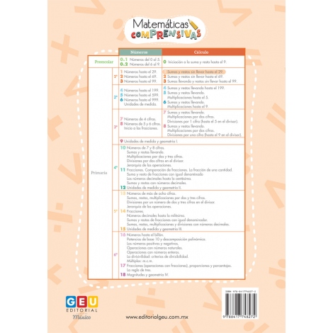 Pack 1º Matemáticas (Cálculo)