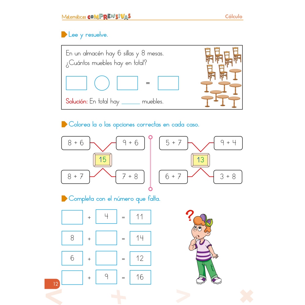 Pack 1º Matemáticas (Cálculo)