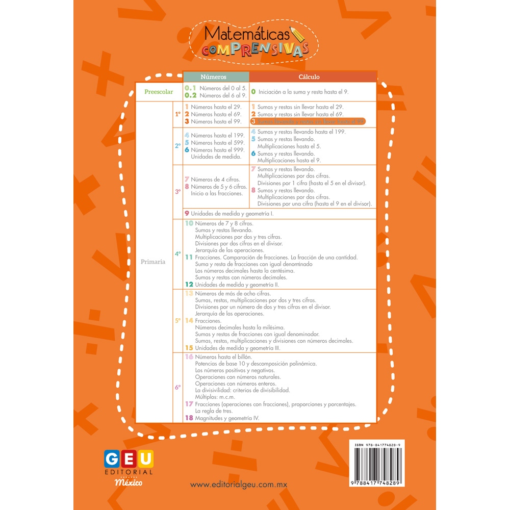 Pack 1º Matemáticas (Cálculo)