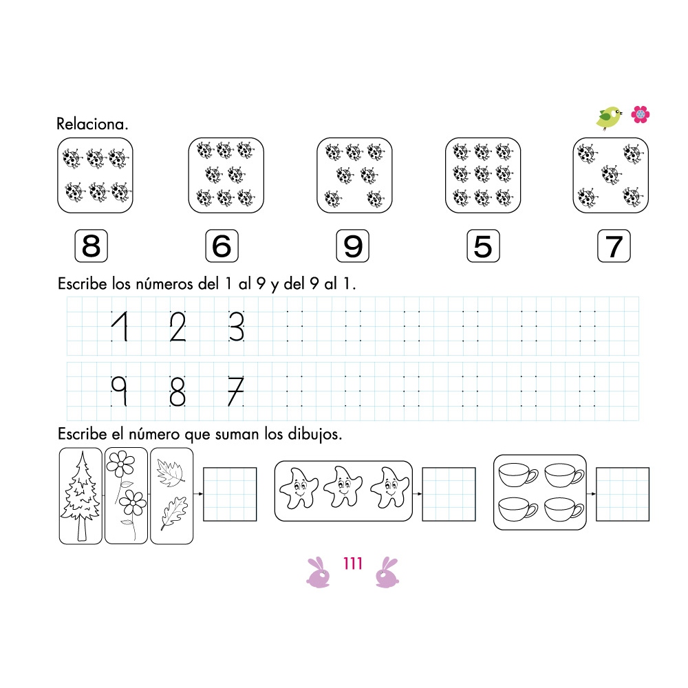 Pack matemáticas en Educación Preescolar