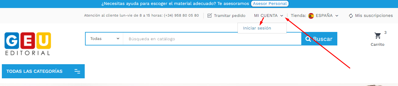 iniciar sesion
